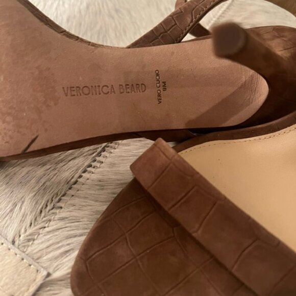 Veronica Beard Darcelle Ankle-Strap Stiletto Heels - Picture 7 of 9